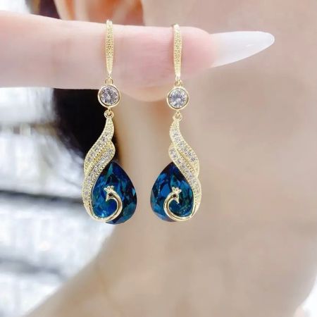 Blue Stone Earrings