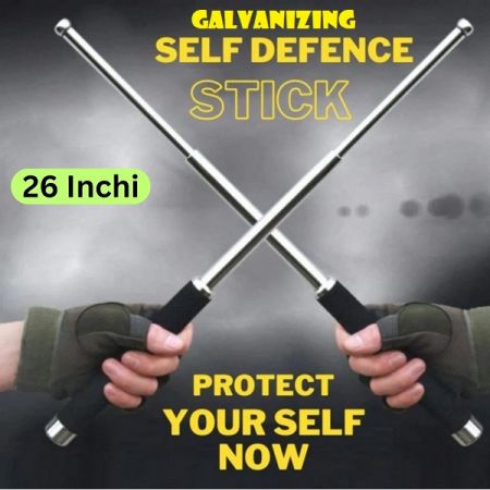 2 Pis 26'' Galvanizing Self Defense Stick