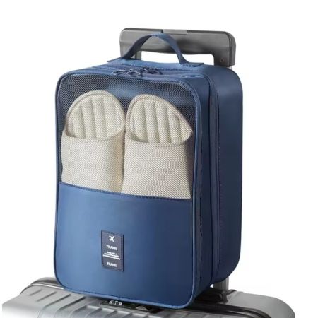 Blue Color Shoe Organizer Waterproof Bag